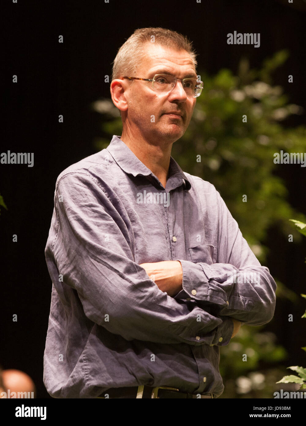 FOLKE ALIN  Conductor of Sweden`s radio choir 2017 Stock Photo